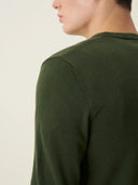 erkek v yaka kazak, triko, yün, siyah