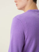 erkek bisiklet yaka kazak, triko, yün, lila