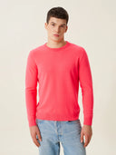 erkek bisiklet yaka kazak, triko, yün, mercan