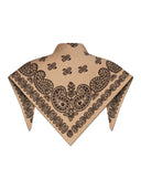 Just In Case 03: Kahverengi Krem Şal