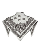 Just In Case 03: Brown White Shoulder Shrug