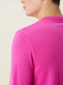 erkek bisiklet yaka kazak, triko, yün, pembe