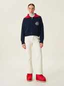 kadın lacivert hırka