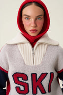 Chalet 04: كنزة تريكو نسائية بسحّاب نصفي