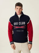 Chalet 06: Yarım Fermuarlı Stand Yaka Triko Kazak